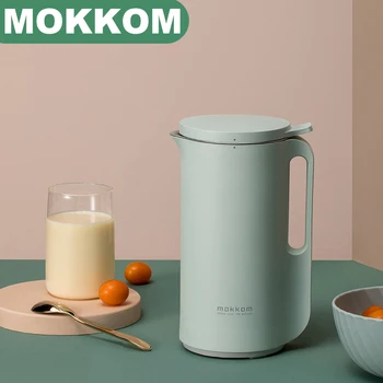 Mokkom Mini Soymilk Maker Jedlo Mixér Na Raňajky Multifunkčné Ryžou Vložiť Šťavy Soymilk Pre Domáce Ubytovni 350 ML