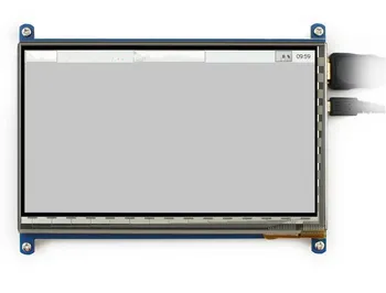 7inch HDMI LCD (C) 7-palcový displej kapacitný displej IPS displej HDMI ultra-jasné, pre Raspberry pi 3 B 7 palcový typu HDMI LCD (C)