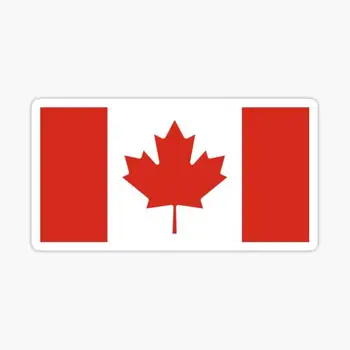 Oficiálna Vlajka Kanady Nálepka na Notebook Dekor Spálňa Auto Roztomilý Kreslený Umelecké Módne Verejného Kufor
