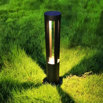 Moderné Vonkajšie Vodotesný LED Dlho, Trávnik Lampa 10W Hliníkové Námestie Street Light Pre Záhradu, Nádvorie Villa Osvetlenie