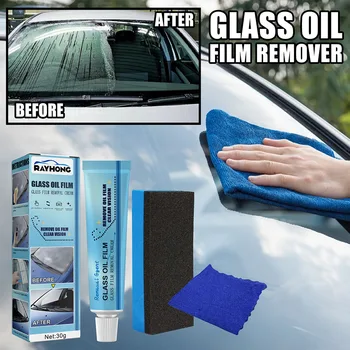 Auto Glass Film Krém Odstránenie Oleja Film Odstraňovač Auto Čistenie Vložiť Čelné Sklo Cleaner Stierač Čelného Skla Okna Cleaner