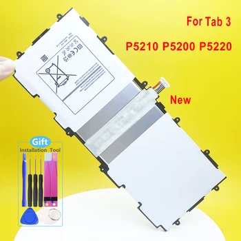 T4500C T4500E T4500K Tablet Batéria Pre GALAXY Tab 3 10.1 GT-P5220 P5210 P5200 P5220 Skutočné 6800mAh Nové Batterias S Nástrojmi