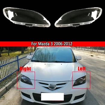 Auto Predných Svetlometov Objektívu Náhradné Auto Shell Kryt ( Sedan) Pre Mazda 3 2006 2007 2008 2009 2010 2011 2012 Transparentné Tieni