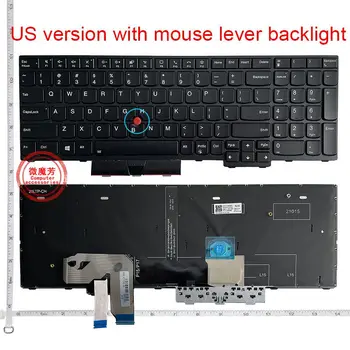 NOVÝ AMERICKÝ notebooku, klávesnice Lenovo T15G/P15/P17/P15 Gen1/P17 Gen1/P15 Gen2/P17 Gen2 anglický Podsvietenia klávesnice