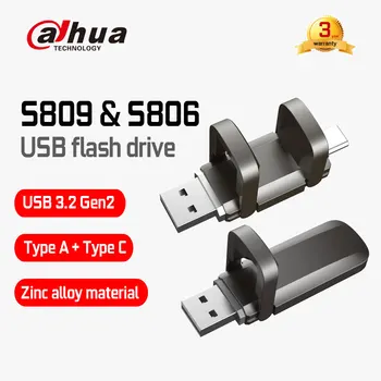 Pôvodné Dahua S809 512 gb diskom Kovové USB Disku Pero, Disky USB3.2 Gen2 128 gb kapacitou 256 GB kl ' úč 3D NAND Flashdrive Flash Memory Stick