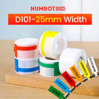 Niimbot D101 Tlačiareň Drôt Label Nálepka Sieťový Kábel Štítok Nepremokavé DIY Tepelnej Štítok Pásky Roll pre Niimbot D101 Label Maker