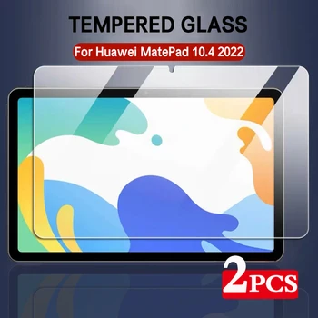 2 ks 10.4 Palcov Tvrdeného Skla Tablet Screen Protector pre Huawei MatePad 10.4 2022 Dôkaz Bublina Zadarmo HD Jasné Ochranný Film