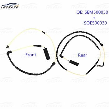 Predná + Zadná Náprava Opotrebenia Brzdového Senzor SEM500050 + SOE500030 pre LAND ROVER Range Rover L322 Brzdové Doštičky Alarm Linka Náhradné