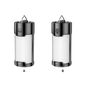 Lampa Nepremokavé 2 Gear Vonkajšie Prenosné Núdzové Svetlo Bezpečnostné Osvetlenie Svietidlo s Vešiak Nabíjateľná Batéria