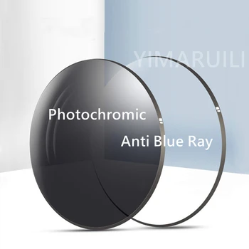 YIMARUIL 1.56 1.61 1.67 Anti Blue Ray A Photochromic Objektív Optický Predpis Objektív Počítač Čítanie Objektív Krátkozrakosť A Ďalekozrakosť