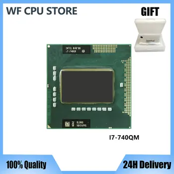 Intel Core i7-740QM i7 740QM SLBQG 1,7 GHz Quad-Core Osem-Niť CPU Procesor 6W maximálne 45 w Pätica G1 / rPGA988A