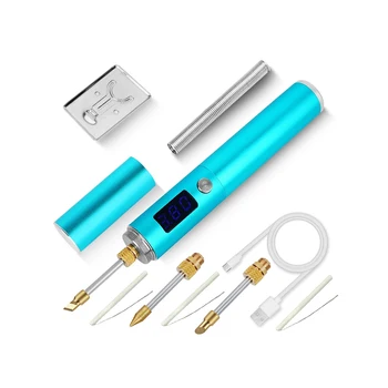 USB Bezdrôtový Spájkovačka Nabíjateľná Spájkovačka Vymeniteľné Batérie s LED Displej USB Vysoký Výkon Rýchly Ohrev