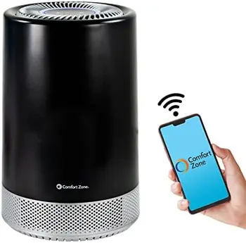 HEPA H13 Čistička Vzduchu s WiFi App - Smart Air Filter & Čistič pre Domáce, Odstrániť Prach, Zápach, Peľ - Kompaktný Ionizátor s Oxy