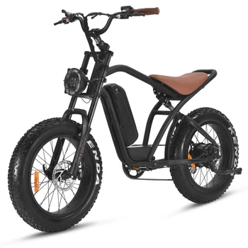 2022 hot predaj na sklade lacné elektrický bicykel s 48V 750w silný dve kolieska iné klince súpravy 20x4 tuku pneumatiky horské e-bike