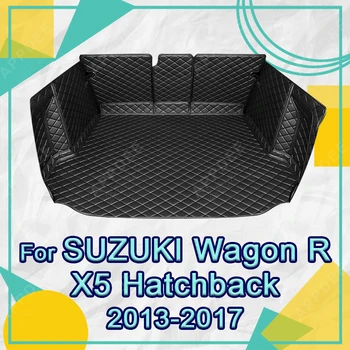 Plné Pokrytie Kmeňa Mat Na Suzuki Wagon R X5 Hatchback Roky 2013-2017 16 15 14 Kufra Auta Kryt Pad Interiéru Chránič Príslušenstvo