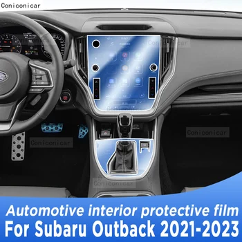 Pre Subaru Outback 2021-2023 Prevodovka Paneli Navigácie Automobilový priemysel Interiér TPU Ochranný Film Kryt Anti-Scratch Nálepky