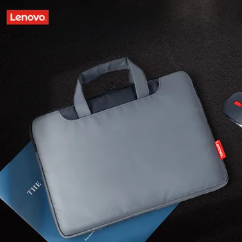 Lenovo B11 laptop taška Jednoduché Prenosné čierna Nádrž kabelka Počítač taška na Notebook Prípad 14-Palcový Nepremokavé Shockproof Oxford handričkou