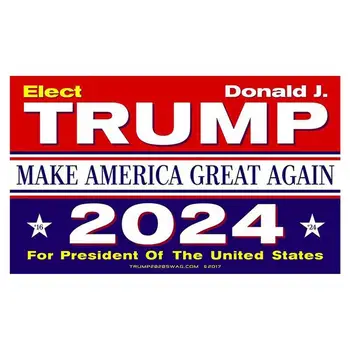 10pcs 2024 Trump Nálepky, Aby Amerika Skvelé Opäť Vinyl Zábavné Samolepku Prezidentských Voľbách Na Dvere Auta Okno Dekor