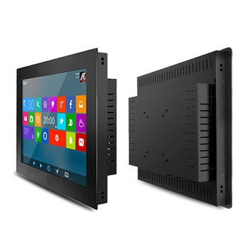 17.3 palce vložené priemyselné mini tablet PC all-in-one počítač odporový dotykový displej s RS232 COM pre win 10 Pro 1366*768