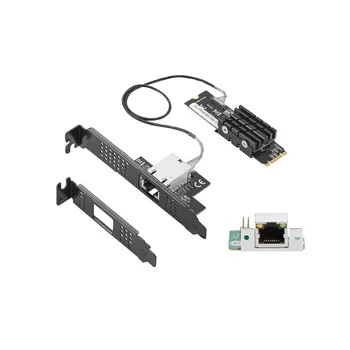 10 gb Network Card B+M Kľúč M. 2 RJ45 Gigabit Ethernet Sieťový Adaptér 10G/2,5 G/10000M Internet NIC Lan Karty