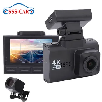 2.45 Palcový Dash Cam 4k So zabudovaným Wifi A Gps Auto Black Box Kamera Auta Panel Mini Dash Cam