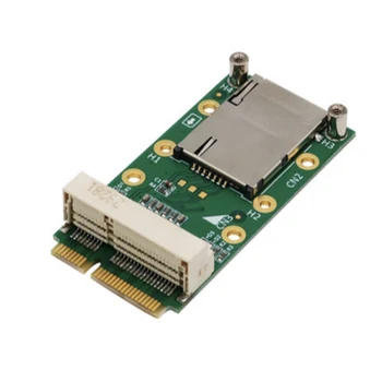 Mini PCI-E Karty Adaptéra mPCIe SIM Kartu, Slot pre 3G, 4G Modul Ja-elastické slot pre Rozšírenie/WWAN LTE/GPS Kartu pre Desktop, Notebook