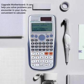 FX-991ES PLUS Originál Kalkulačka 417 Funkcie Vysokej Školy Počítač Školského Úradu Mince Výkon Batérie Grafická