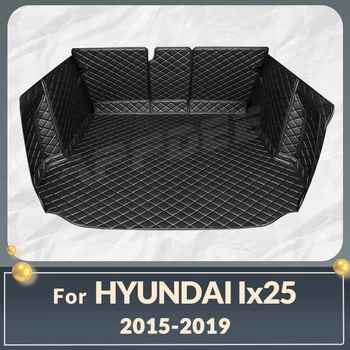 Auto Plné Pokrytie Kmeňa Mat Pre Hyundai ix25 2015-2019 18 17 16 kufra Auta Kryt Pad Cargo Líniové Interiéru Chránič Príslušenstvo